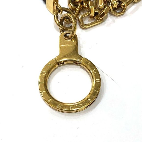 LOUIS VUITTON Monogram reverse Chenne-Daufine Key Holder Key Ring charm - Picture 4 of 11